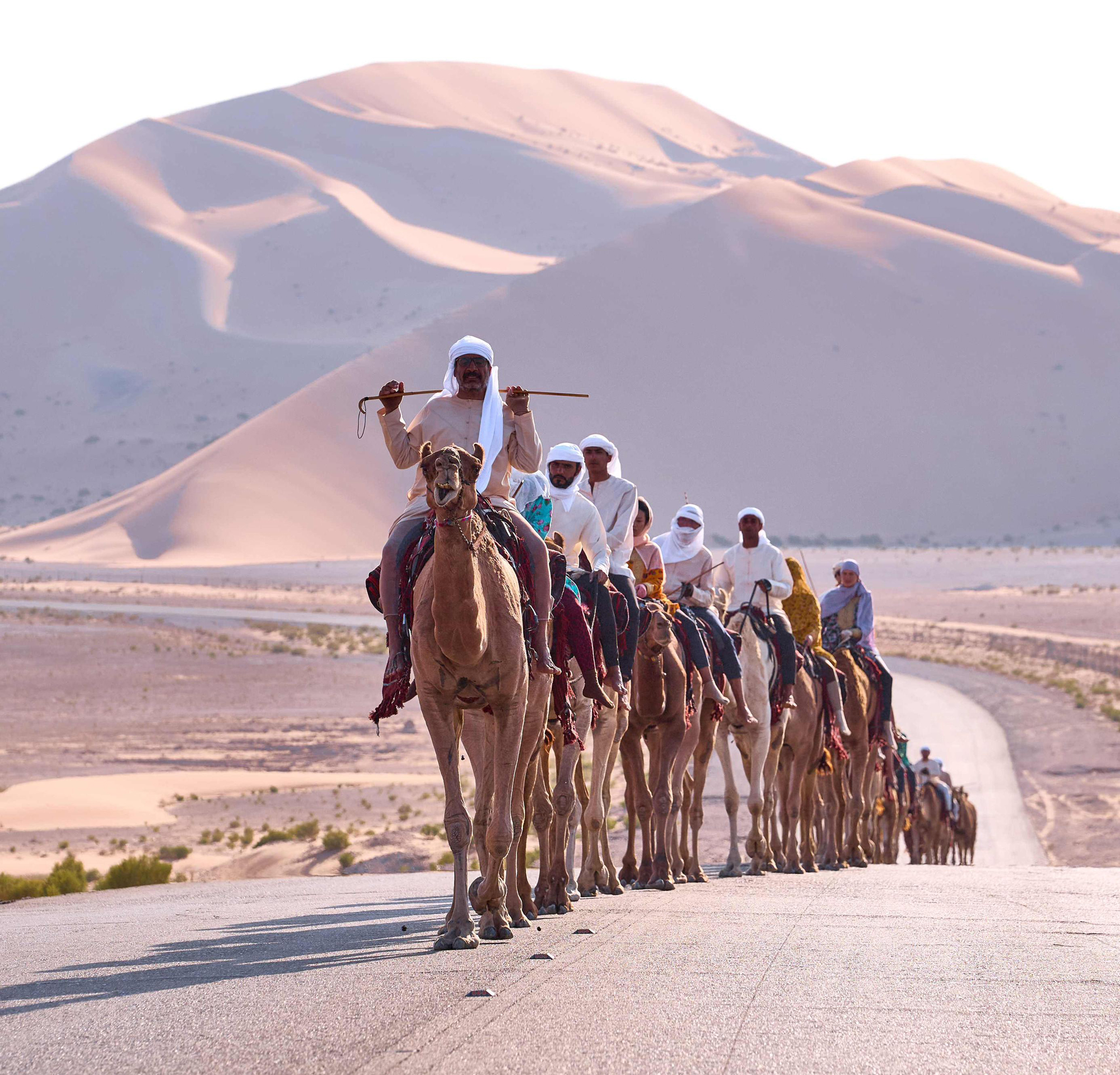 Journey Through UAE Heritage: 11th Camel Trek Nears Completion