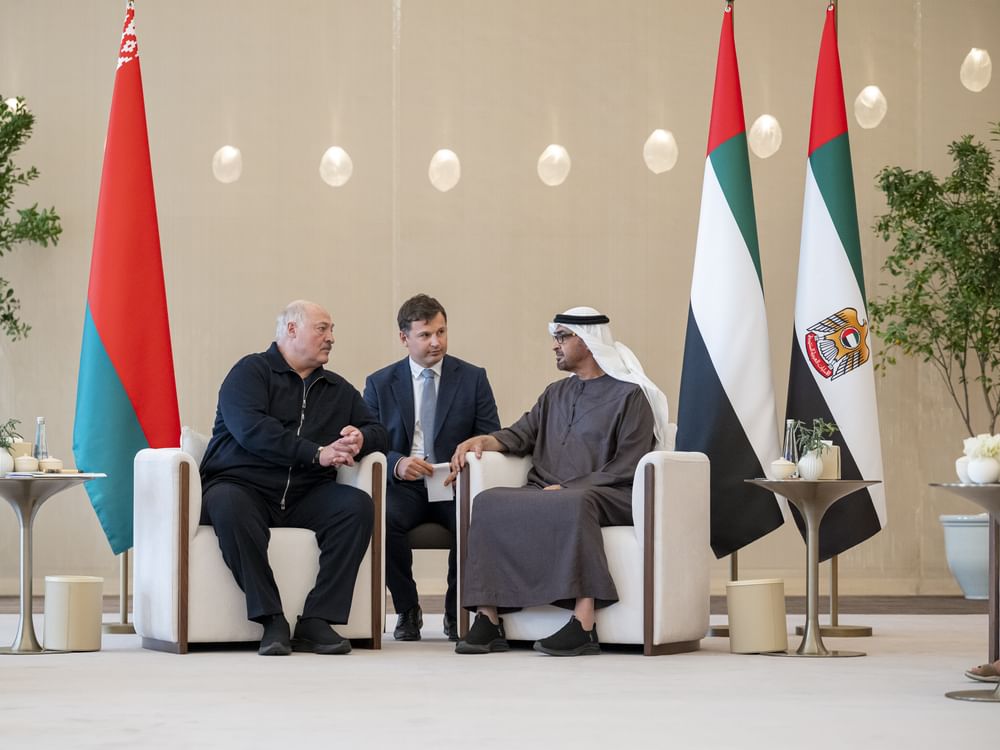 UAE and Belarus Strengthen Ties with Strategic Presidential Talks