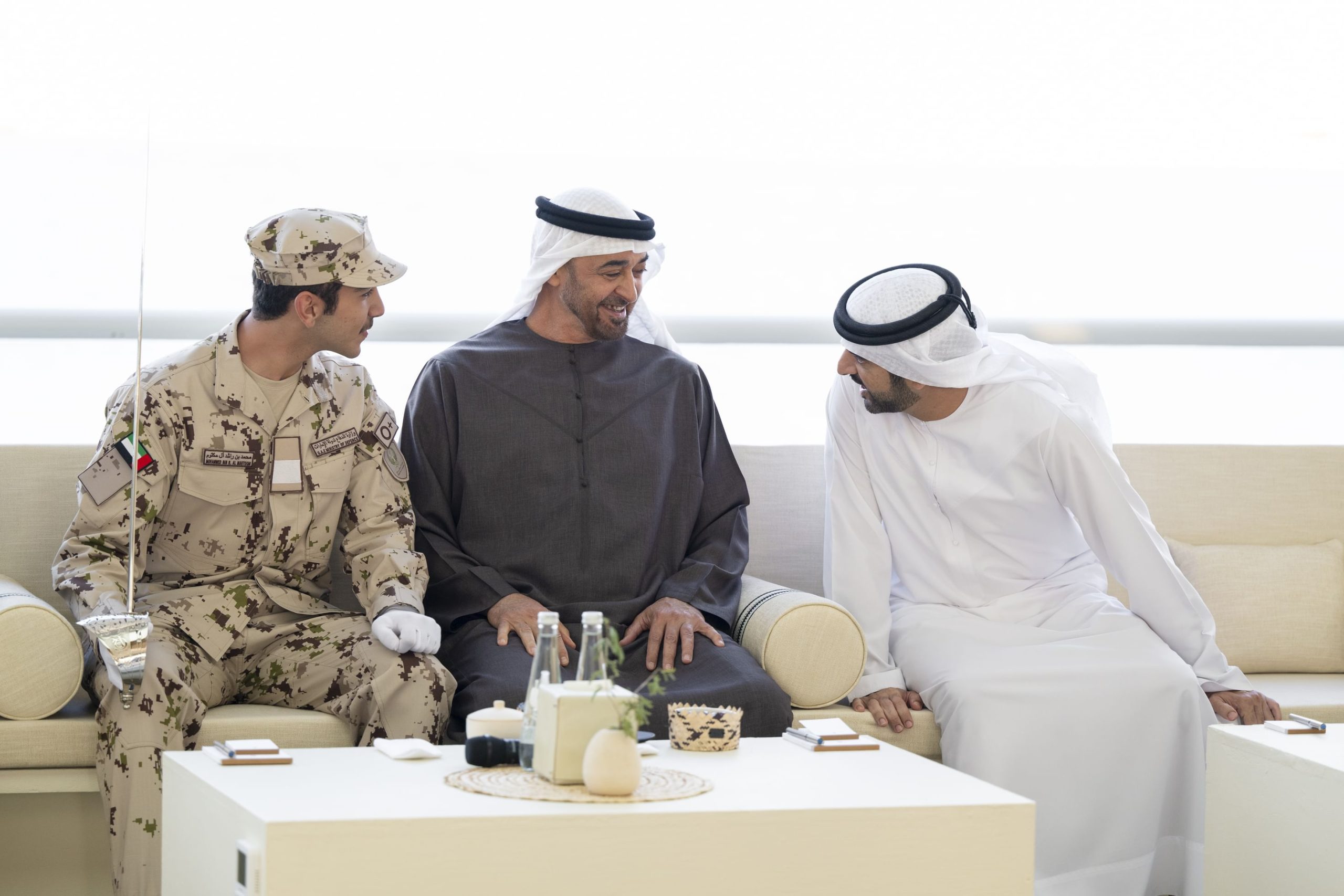 UAE President Welcomes Mohammed bin Rashid Strengthening Leadership Bonds
