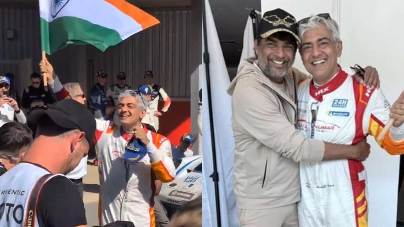 Ajith Kumar Triumphs Twice at Dubai 24H 2025, Celebrates India